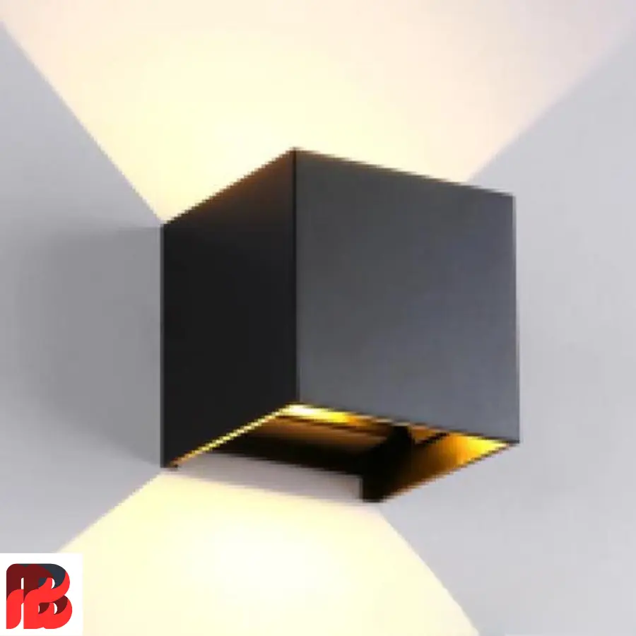 Đèn led ốp tường VinaLED 10W mẫu B vỏ đen và trắng